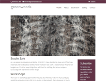 Tablet Screenshot of greenweeds.co.uk